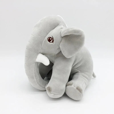 Baby Elephant Stuffed Animal Gray