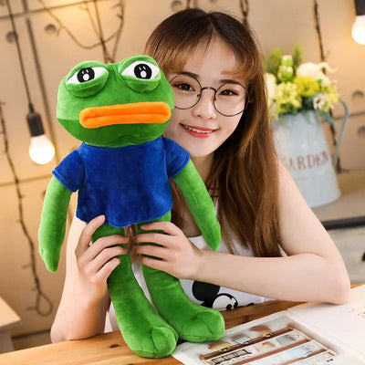 Big Pepe The Frog Stuffed Animal