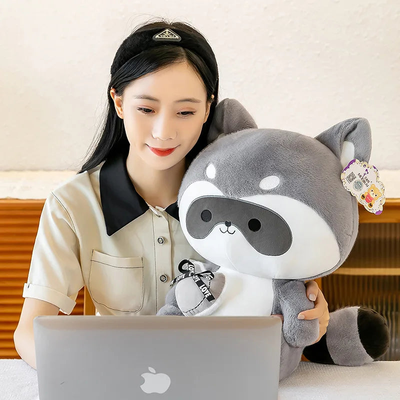 Big Raccoon Stuffed Animal