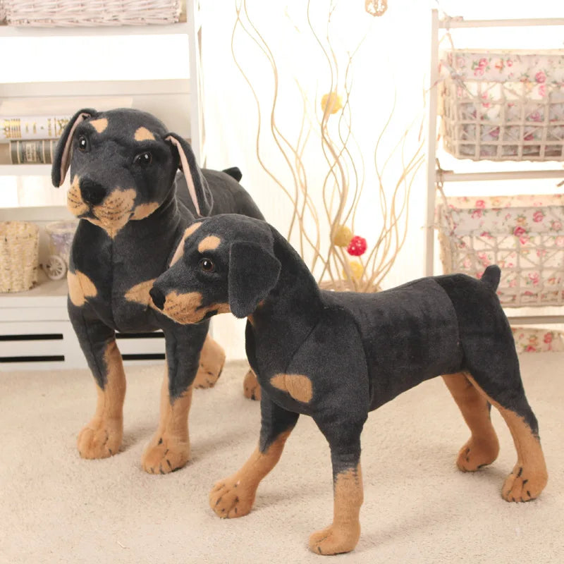 Black And Tan Coonhound Stuffed Animal