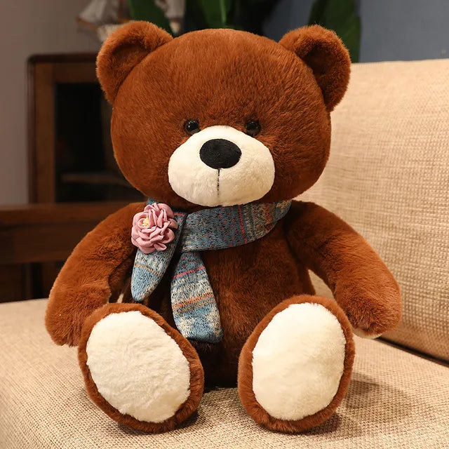 Brown Bear Stuffed Animal 80cm 32in Dark Brown