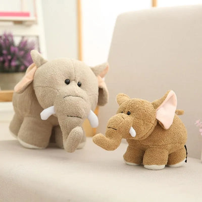 Brown Elephant Stuffed Animal