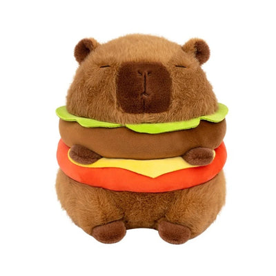 Capybara Burger Stuffed Animal