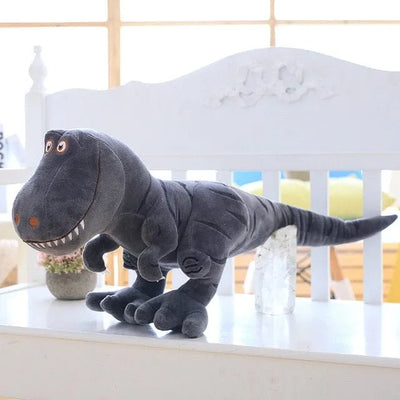 Cute Dinosaur Stuffed Animal Grey