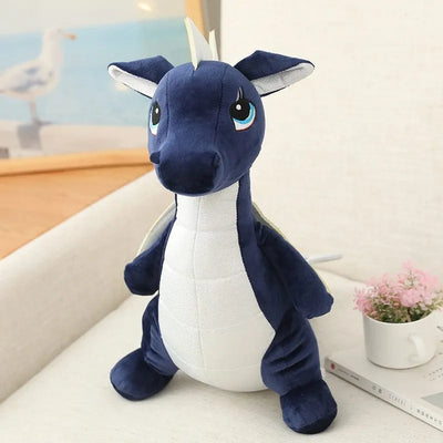 Cute Dragon Stuffed Animal Blue