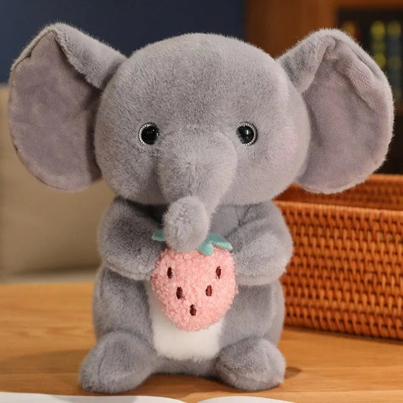 Cute Elephant Stuffed Animal Gray 25cm 10in