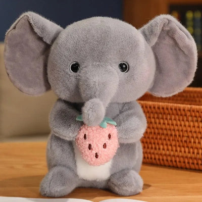 Cute Elephant Stuffed Animal Gray 25cm 10in
