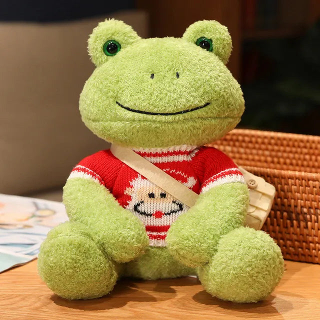 Cute Frog Stuffed Animal 25cm 10in 8