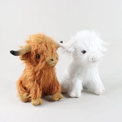 Cute Highland Cow Stuffed Animal