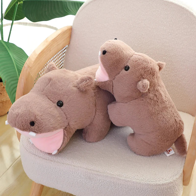 Cute Hippo Stuffed Animal