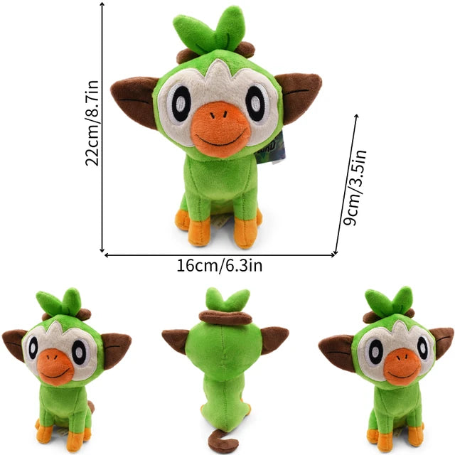 Cute Pokemon Stuffed Animal Grookey