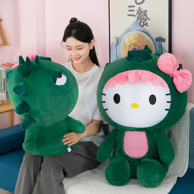 Dinosaure Hello Kitty Plush Stuffed Animal 50cm 20in