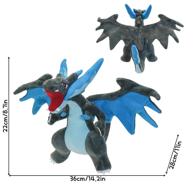 Dragon Pokemon Stuffed Animal Charizard X-1