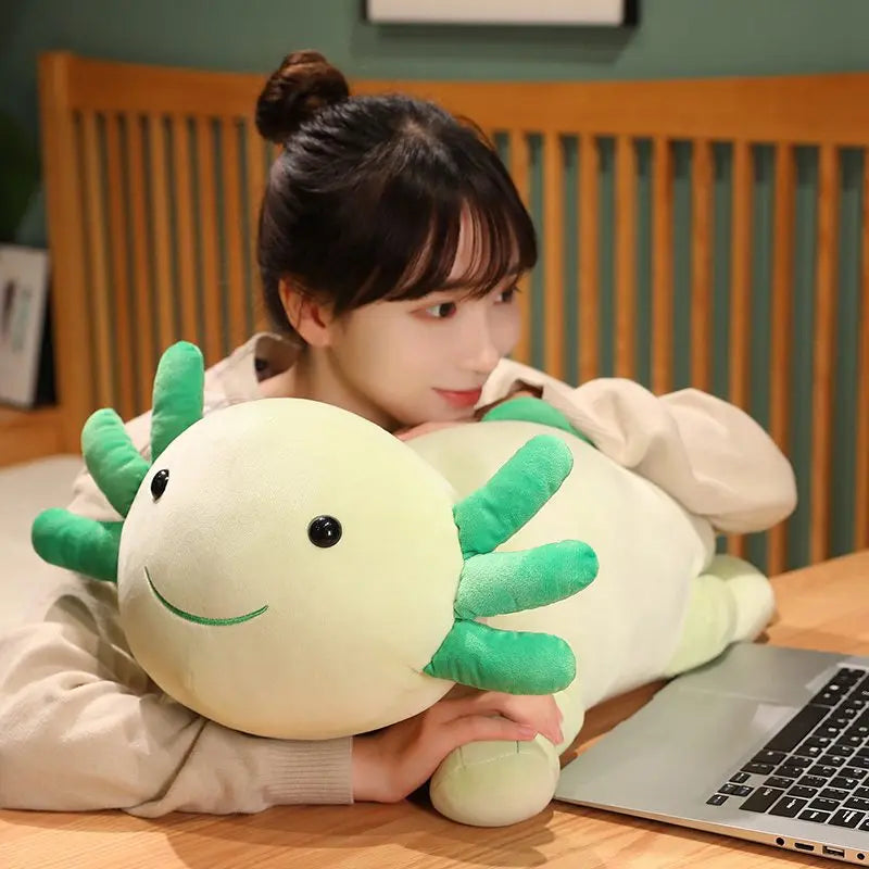 Giant Axolotl Stuffed Animal