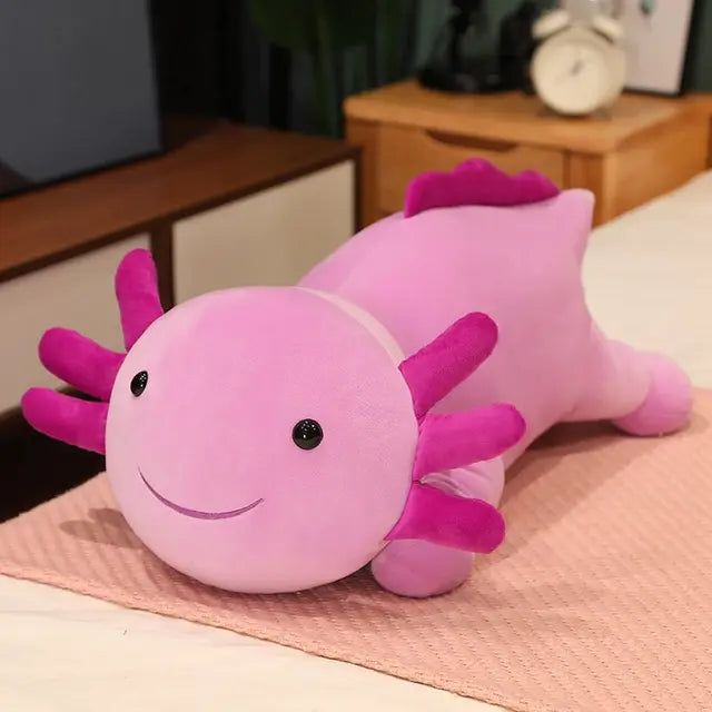 Giant Axolotl Stuffed Animal Purple