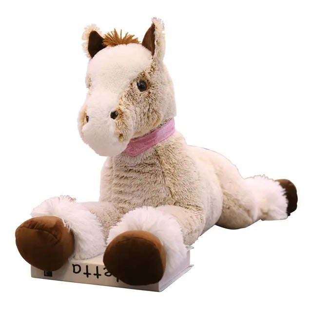 Giant Horse Stuffed Animal Brown
