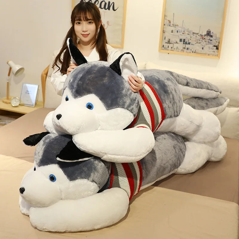 Giant Husky Stuffed Animal