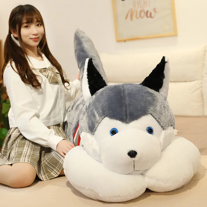 Giant Husky Stuffed Animal
