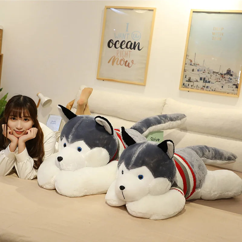 Giant Husky Stuffed Animal