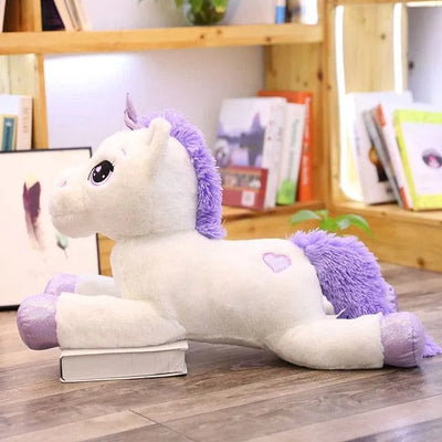 Giant Pink Unicorn Stuffed Animal White 80cm 32in