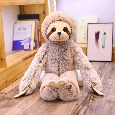 Gray Sloth Stuffed Animal