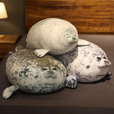 Grey Seal Stuffed Animal