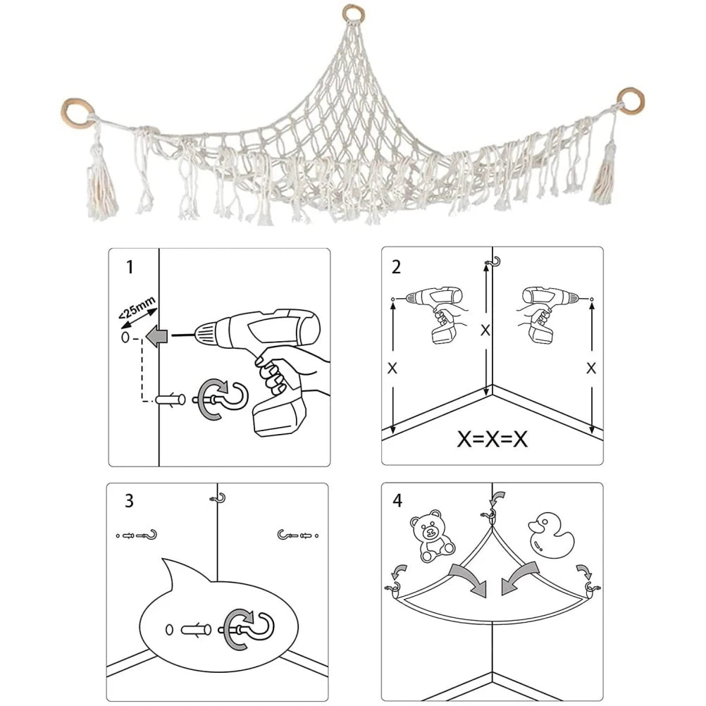 Hanging Stuffed Animal Storage