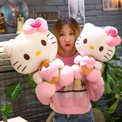 Hello Kitty Ice Cream Stuffed Animal