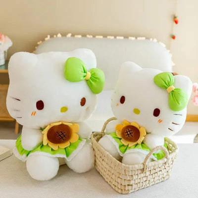 Hello Kitty Sunflower Stuffed Animal