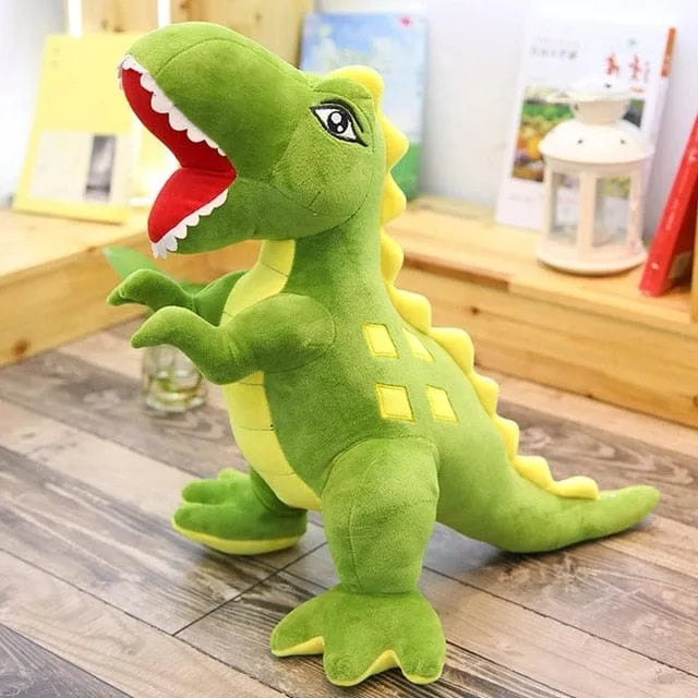 Huge Dinosaur Stuffed Animal Green