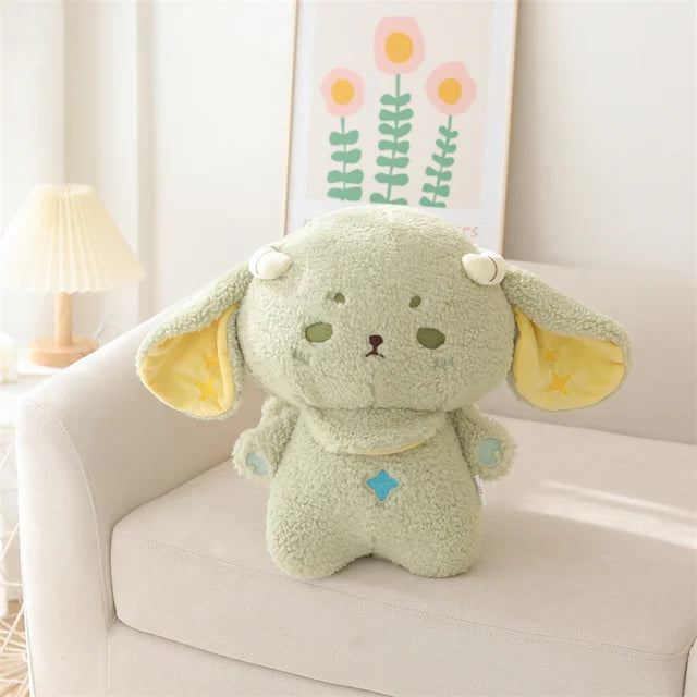 Kawaii Lamb Stuffed Animal Green 38cm 15in
