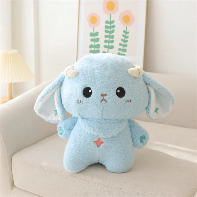 Kawaii Lamb Stuffed Animal Blue 38cm 15in
