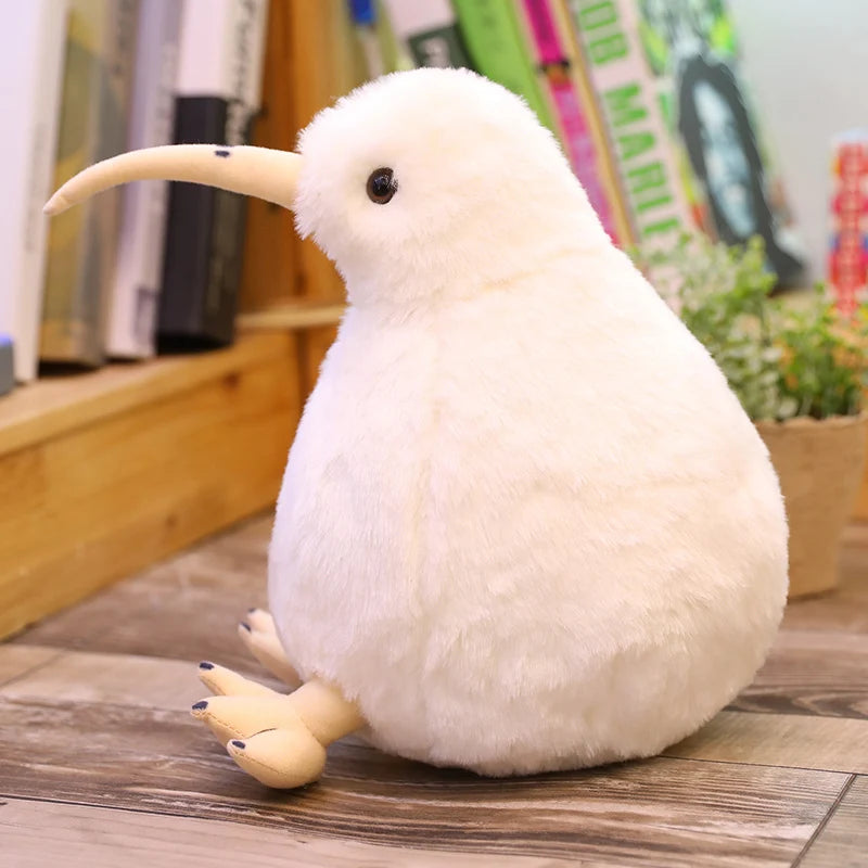 Kiwi Plush Stuffed Animal White
