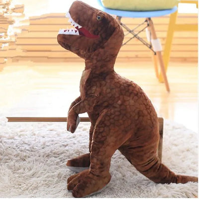 Large Dinosaur Stuffed Animal Brown 80cm 32in