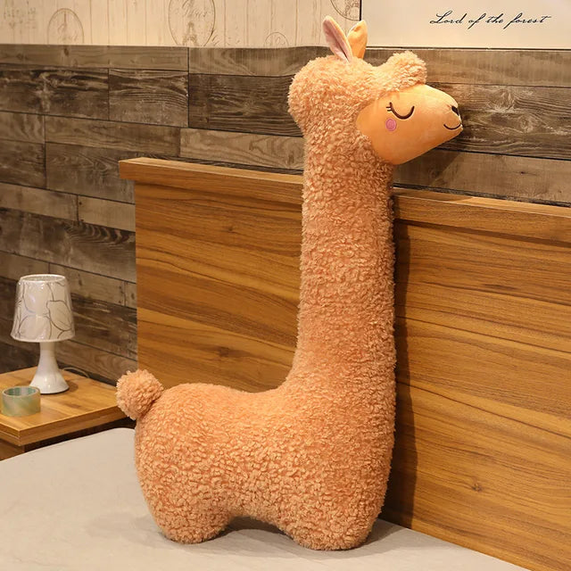 Large Llama Stuffed Animal 75cm 30in Brown
