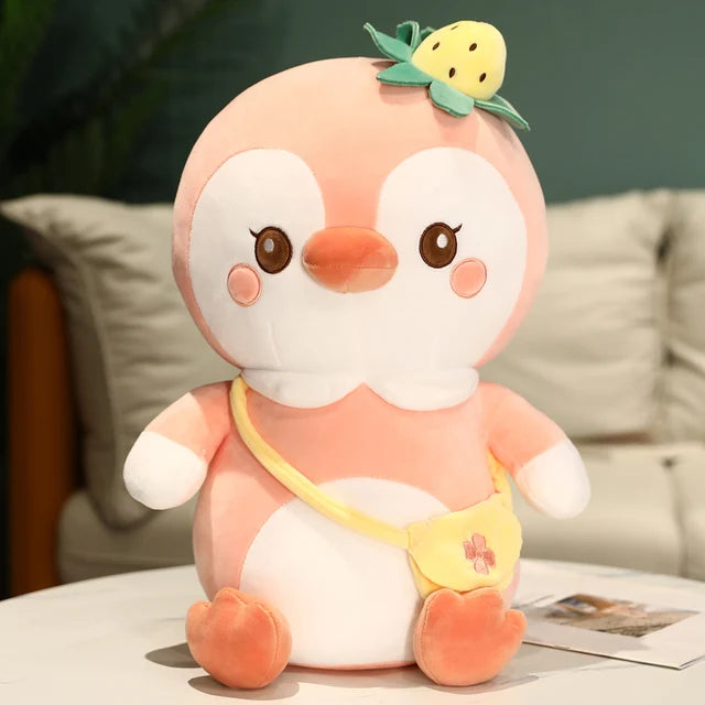 Large Penguin Stuffed Animal Rose