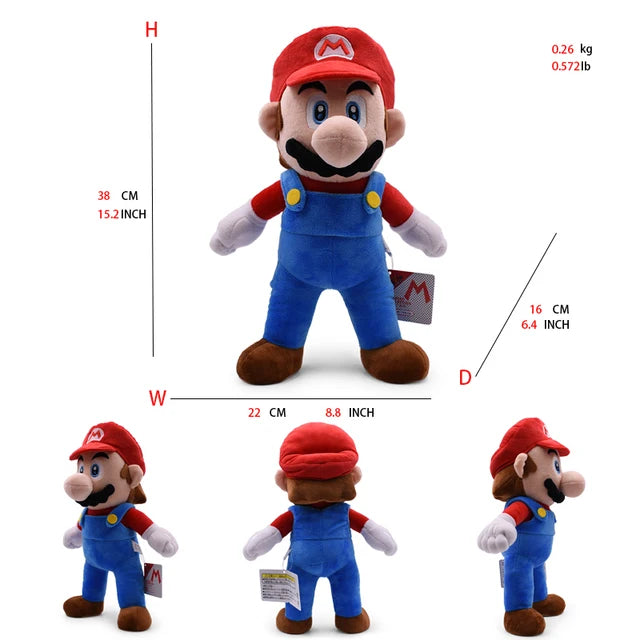 Mario Bros Stuffed Animal Mario