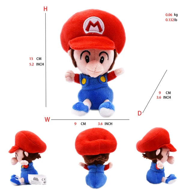 Mario Bros Stuffed Animal mario child