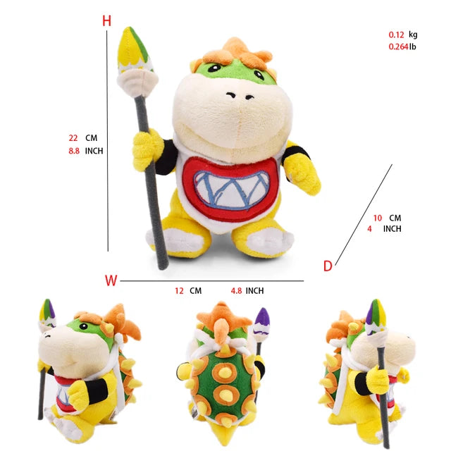 Mario Bros Stuffed Animal Bowser Jr.
