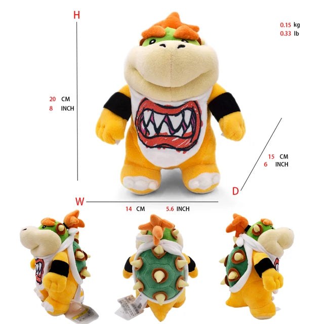 Mario Bros Stuffed Animal Bowser JR.