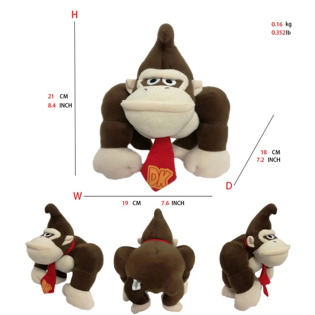Mario Bros Stuffed Animal Donkey Kong