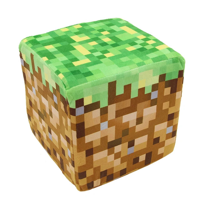 Minecraft Block Plush Stuffed Animal 20cm 8in Grass Block