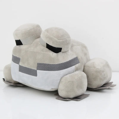 Minecraft Frog Plush Stuffed Animal Gray Frog 20cm 8in