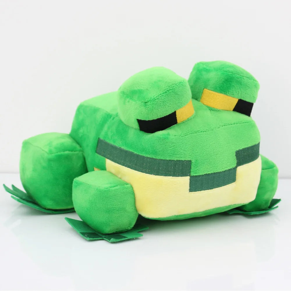 Minecraft Frog Plush Stuffed Animal Green Frog 20cm 8in