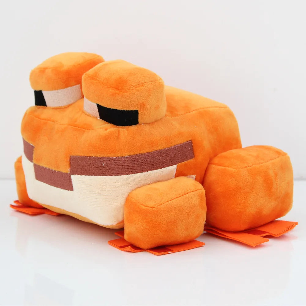 Minecraft Frog Plush Stuffed Animal Orange Frog 20cm 8in