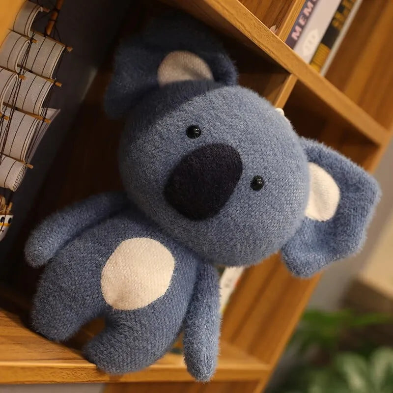 Mini Koala Stuffed Animal Dark Gray