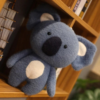 Mini Koala Stuffed Animal Dark Gray