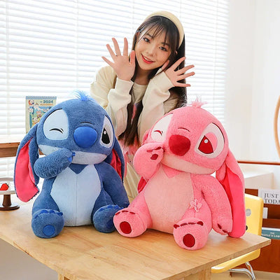 Pink Stitch Stuffed Animal