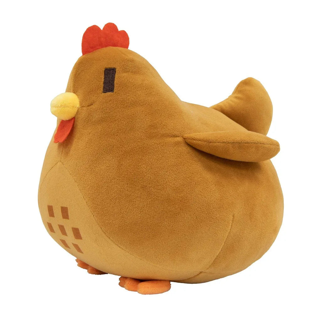 Plush Chicken Stuffed Animal Brown 20cm 8in