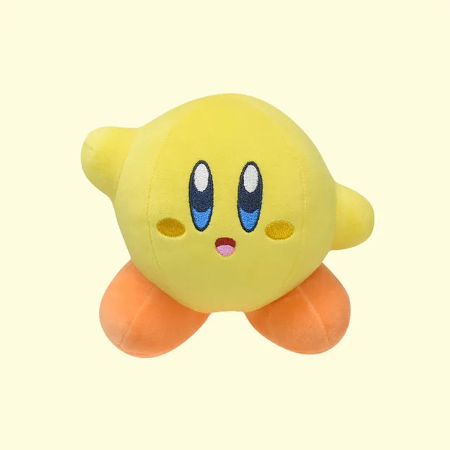 Plush Kirby Stuffed Animal Yellow 15cm 6in